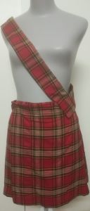 Kids Costumes to Hire - Scottish Kilt & sash - child